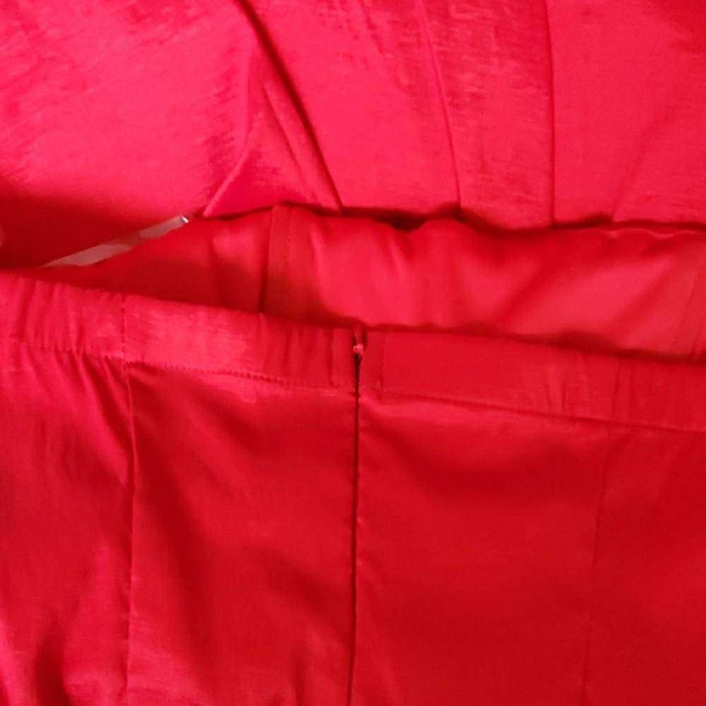 Strapless Red Roses Mini dress - Picture 6 of 6